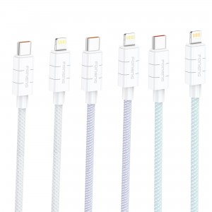 XS02 1.2M Braided Cable (60W / 27W / 3A / 2.4A)