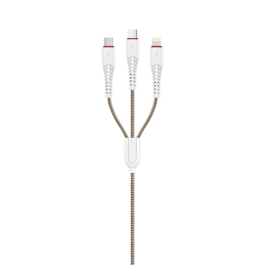 OEM/ODM China 3 In 1 Usb Data Cable for Cell Phone - X20 3 in 1 cable – Be-Fund