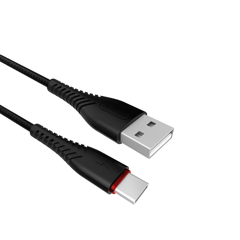 X15 braid data cable
(Fast 2.4A) Type-C / Black