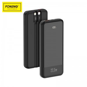 P59 10000mAh Power Bank (22.5W & 2 Built-in Cables)
