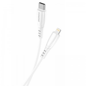 X75 ଫାଷ୍ଟ ଚାର୍ଜିଂ USB କେବୁଲ୍ (USB-C ରୁ ବଜ୍ର)