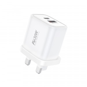 UK33 A+C 2-Port Charger (PD30W)