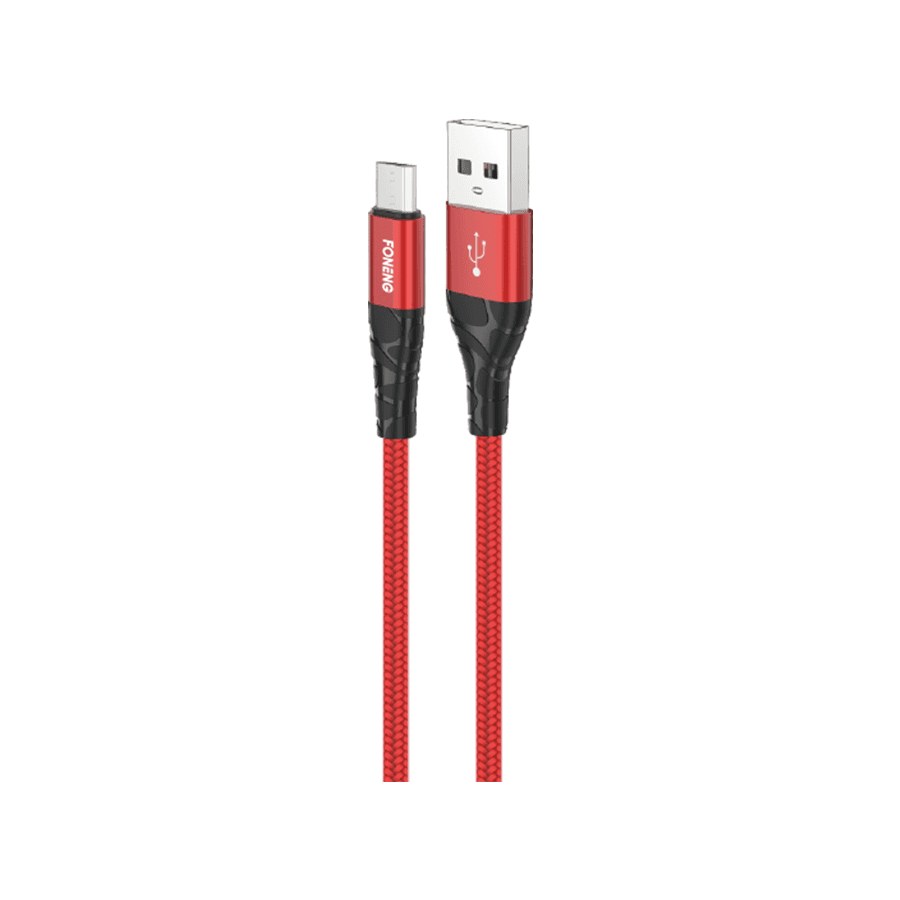 Шилдэг чанарын гар утасны USB дата кабель - X34 металл сүлжмэл дата кабель - Be-Fund