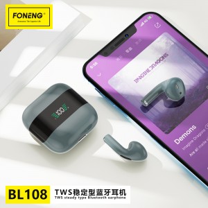 BL108 Mapadayonon nga TWS Bluetooth Earphone