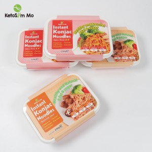 Fideus instantanis Menjar Konjac Ketoslim-mo deliciós Vermicelli Sauerkraut Sabor