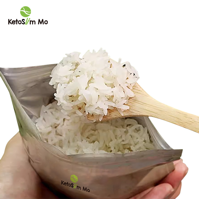 Cheap Best Low Carb Replacement For Rice Pricelist - Konjac Rice Instant Bag Low Gi Customized Supplier | Ketoslim Mo – Ketoslim Mo