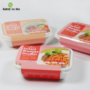 Skinny Konjac pasta Vegan Tomato Flavor Ketoslim Mo dabīgie pārtikas produkti Vermicelli