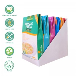Konjac Rice Noodles Suit 6 Pack Keto OEM عرضه کننده |کتوسلیم مو