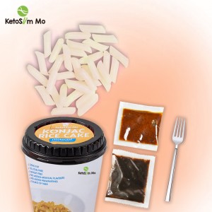Konjac Rice Cake Tteokbokki Spicy Flavour OEM | Ketoslim Mo