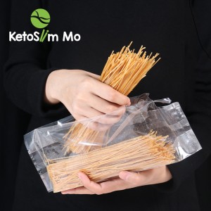 Yellow Bean Flavor Dry Konjac Noodles Χαμηλές θερμίδες χονδρική |Κετοσλίμ Μο