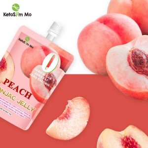 Ketoslim Mo Bulk Two Flavors Small Bag Fruity Zero Sugar Vitamin C Probiotic Enzyme Collagen Konjac Jelly