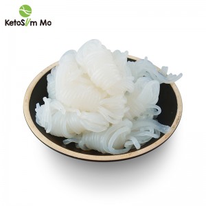 Wholesaler konjac plant noodles gluten free konjac silk knot |Ketoslim Mo