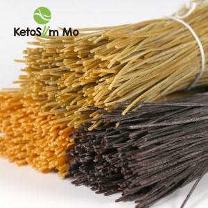 Yellow Bean Flavor Dry Konjac Noodles Χαμηλές θερμίδες χονδρική |Κετοσλίμ Μο