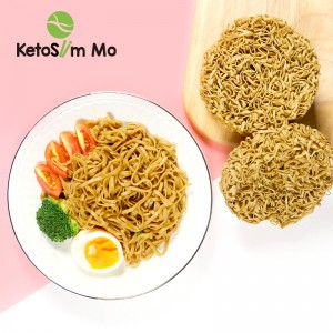Ketoslim Mo Shirataki to'liq bug'doy noodle Organik noodle quritilgan