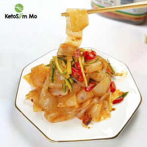 Food shirataki noodles China manufacturer konjac lasagna vegetarian food| Ketoslim Mo