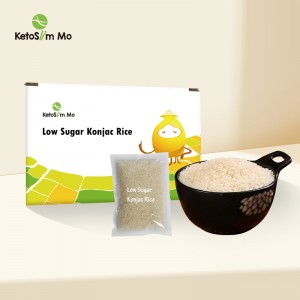 Konjac Dry Rice Low Sugar personalizzato