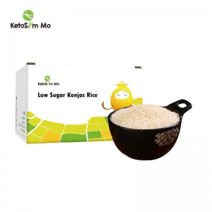 Konjac Dry Rice Low Sugar customized