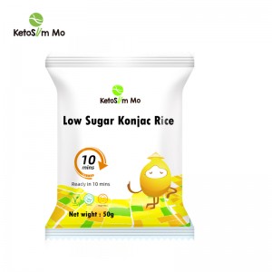 Konjac Dry Rice Low Sugar anpassad