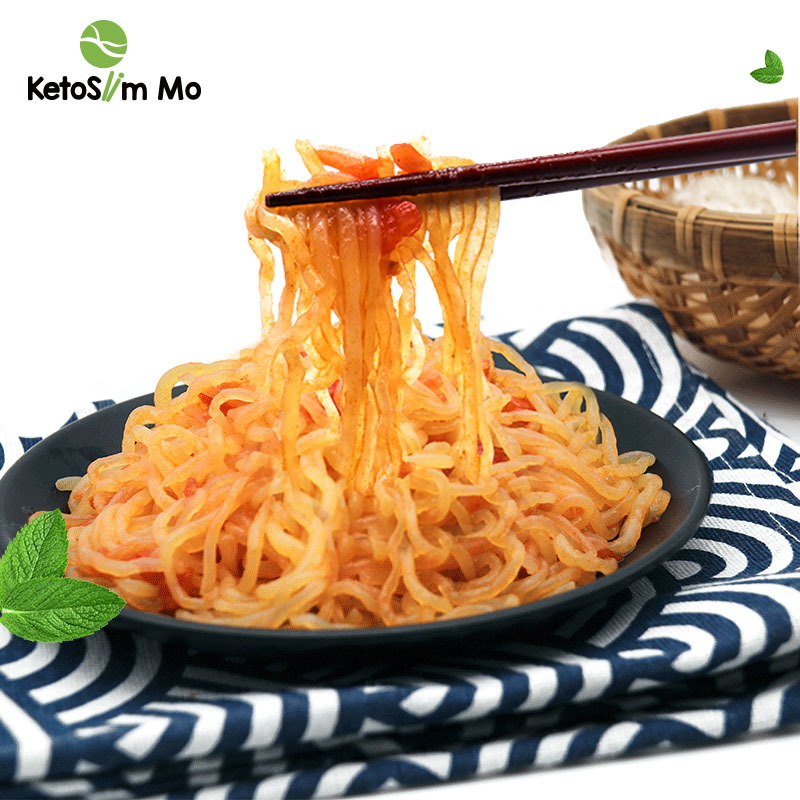 China Wholesale Shirataki Fettuccini Noodles Pricelist - Konjac Instant noodles Tomato Flavor healthy Vermicelli shrataki pasta – Ketoslim Mo