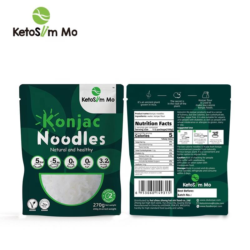 China Wholesale Low Calorie Noodles Factory - Manufacturer Shirataki konjac noodles wholesale Skinny pasta diet flavor| Ketoslim Mo – Ketoslim Mo