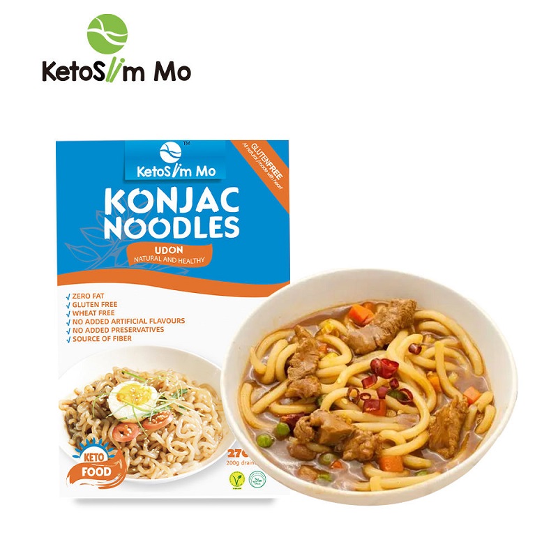 Factory direct keto Konjac udon noodles | Ketoslim Mo Featured Image