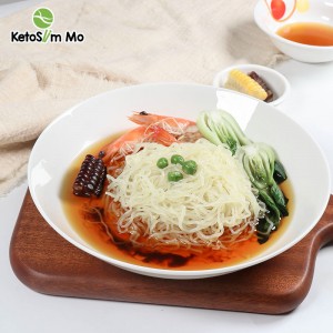 निर्माता Shirataki konjac नूडल्स थोक स्कीनी पास्ता आहार स्वाद|केटोस्लिम मो