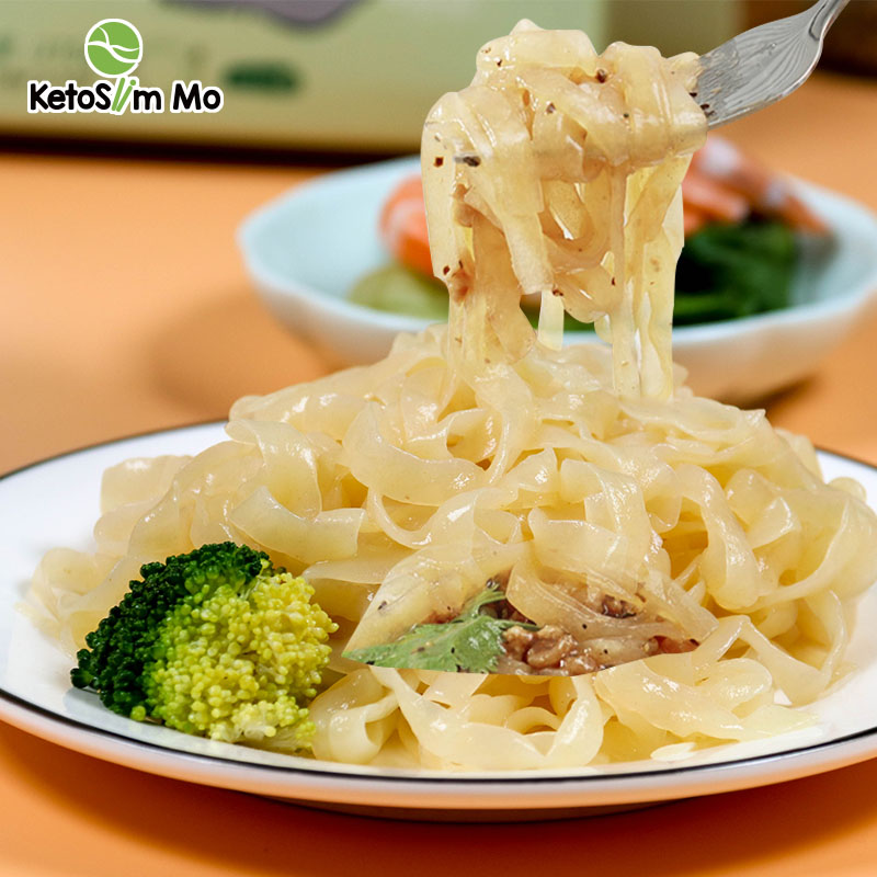 Cheap Best Cheap Shirataki Noodles Pricelist - Oat konjac noodles high quality fettuccine konjac shirataki noodles for weight loss | Ketoslim Mo – Ketoslim Mo