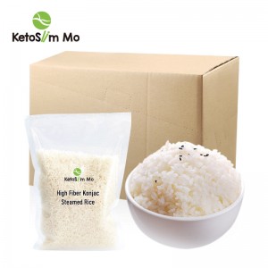 Προμαγειρεμένο χύμα ρυζιού Konjac με υψηλή περιεκτικότητα σε ίνες |Κετοσλίμ Μο