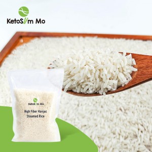Iepriekš termiski apstrādāti Konjac rīsi beztaras ar augstu šķiedrvielu saturu |Ketoslim Mo