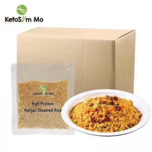 Bulk Rice Konjac Àrd-phròtain ro-chòcaichte |Ketoslim Mo