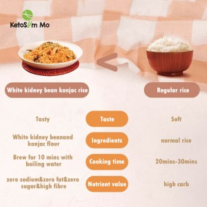 White Kidney Bean Konjac Rice Osunwon