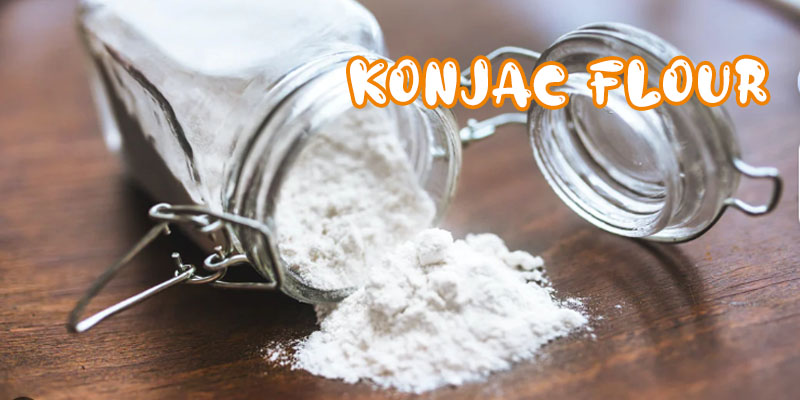 Konjac flour the rise in healthy diet