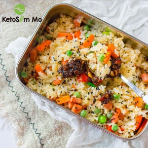 Slim Rice Lag luam wholesale qhuav Shirataki Konjac Rice |Ketoslim Mo