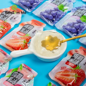 Konjac Fruit Jelly Mainom nga Na-customized