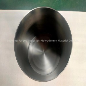 پگھلنے کے لئے خالص molybdenum سلنڈر molybdenum کپ