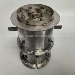 Tungsten heating furnace for metal melting