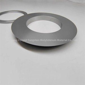 Cerc de molibden lustruit la temperatură înaltă țintă de molibden pentru aplicații industriale
