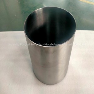 Цилиндр из чистого молибдена, молибденовая чашка для плавки