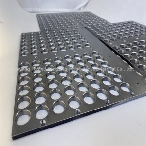 99,95 ren korrosjonsbeskyttelse Perforert metall molybdenplate