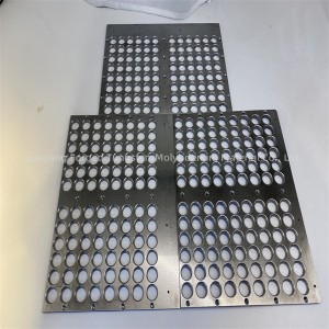 99,95 ren korrosjonsbeskyttelse Perforert metall molybdenplate