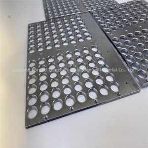 Placa de molibdênio de metal perfurado com prevenção de corrosão pura 99,95