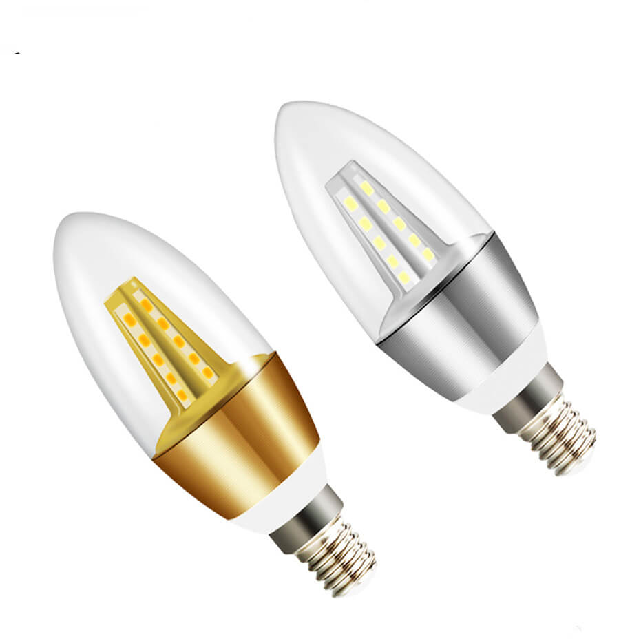 No flicker E14 Led Candle Bulb AC85-265V 5W 7W 2835smd Led Light Constant urrent LED Lamps Light Chandelier Bulbs Light Featured Image