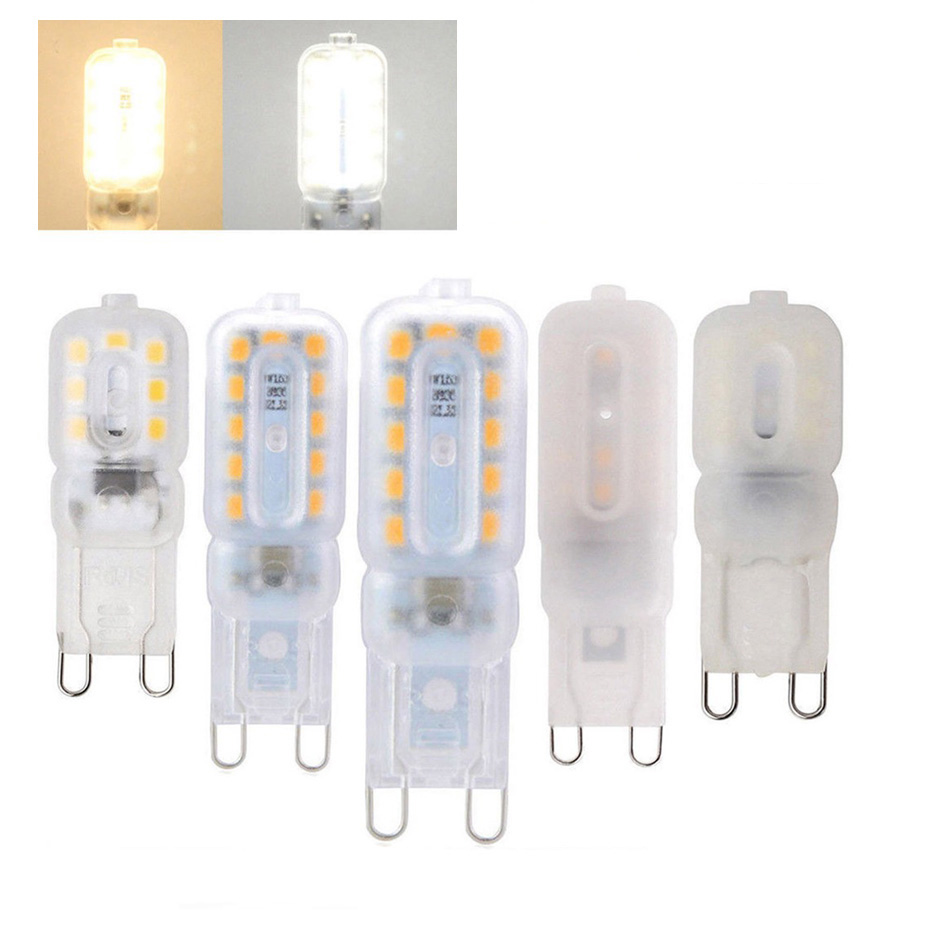 Mini LED G9 Light Bulbs 110V 220V 3W 5W SMD2835 Home Lighting For Crystal Chandelier Replace 20W 30W Halogen Lamp Featured Image