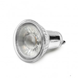 LED bulb GU10 No flicker AC100-265V 5W COB Super Bright Spotlight Home Ceiling Fans Replace 50W Halogen Lamps