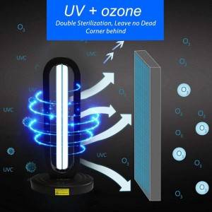 UV lamp Quartz Germicidal Disinfection 220V 110V 38W UVC CFL Ozone LED Light bulb Ultraviolet Sterilizer Kill Mite Home lamp