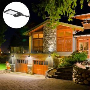 LED Solar Light Outdoor PIR Motion Sensor Wall Light 180 Degree Adjustable Waterproof IP65 Yard Path Home Garden Solar Lamp