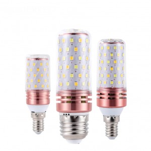 LED Corn Bulb E27 E14 SMD2835 No Flicker 8W 12W 16W 100V-240V Chandelier Candle LED Light For Home Decoration