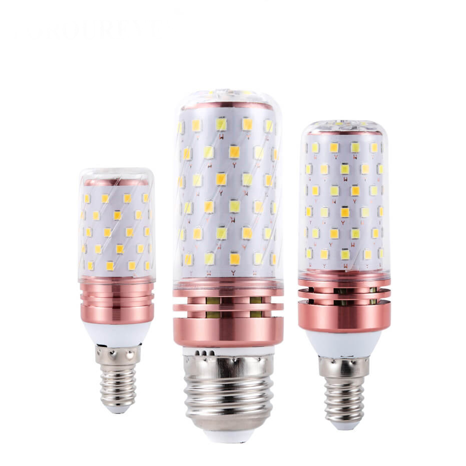 2019 wholesale price Light Bulb - LED Corn Bulb E27 E14 SMD2835 No Flicker 8W 12W 16W 100V-240V Chandelier Candle LED Light For Home Decoration – Foroureyes Featured Image