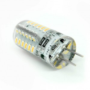 G4 LED Lamp 12V 48 LEDS silicone Corn led Bulb crystal chandelier 3014SMD Spotlight WhiteWarm white Light