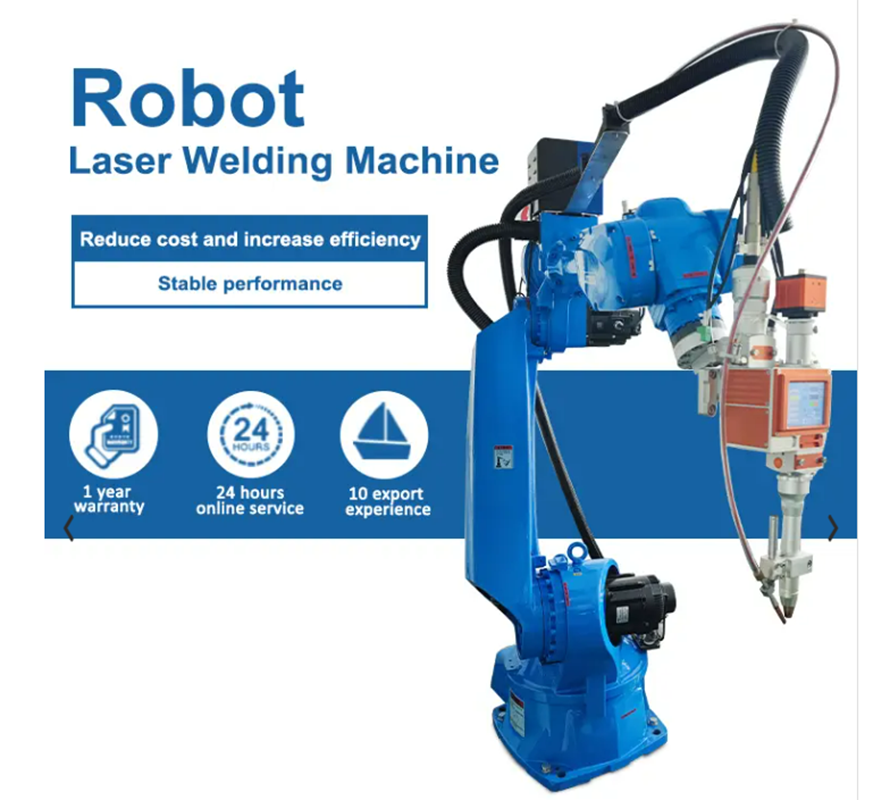 Robota laserveldado en la aŭtindustrio: revolucio en produktiveco